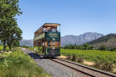 Franschhoek hop-on hop-off Tour del tram del vino da Città del Capo